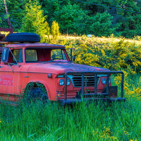 Old Truck Vancouver Island