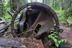 Abandoned Baldwin Mogul Locomotive BC CAN002