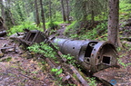 Abandoned Baldwin Mogul Locomotive BC CAN007