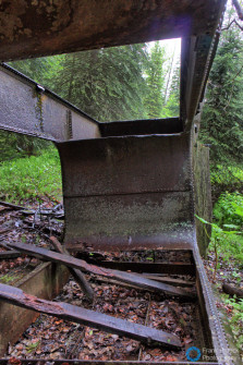 Abandoned Baldwin Mogul Locomotive