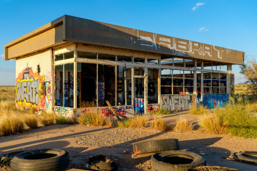 Abandoned Chevron Gas Station I40