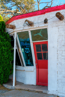 The Bent Door Cafe, Adrian Texas