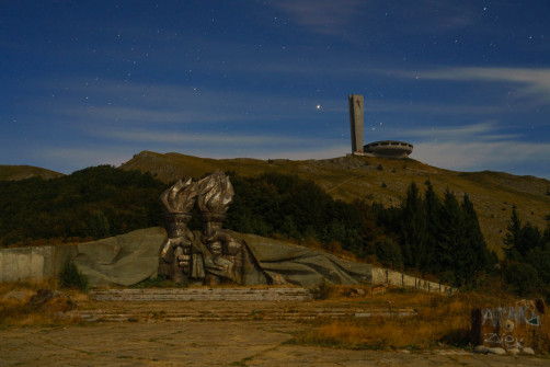 „Ufo der Kommunisten“ – Buzludzha Monument Nachtfotografie