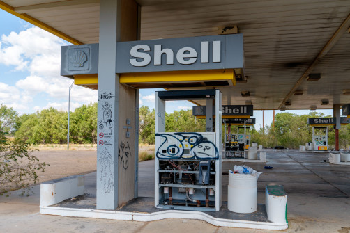 Old Shell Truck Plaza Tucumcari